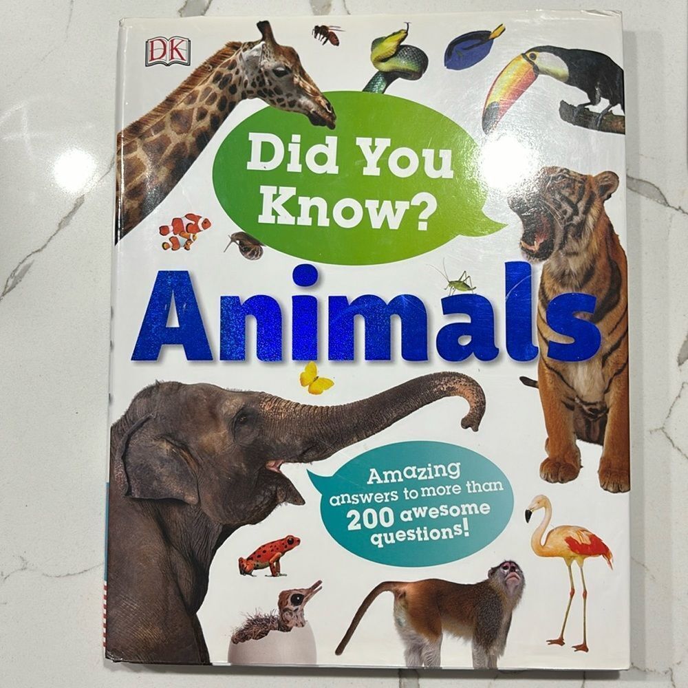 Did You Know? ANIMALS DK Hardcover Non-fiction Children’s Book